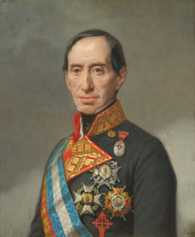 Retrato de: José Manuel de Goyeneche y Barreda. Cuadro de Federico de Madrazo.